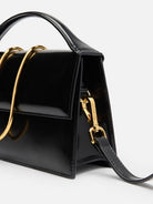Jacquemus Tasche Unisex Le Grand Bambino Schwarz Gold BAW00406BC18A01990