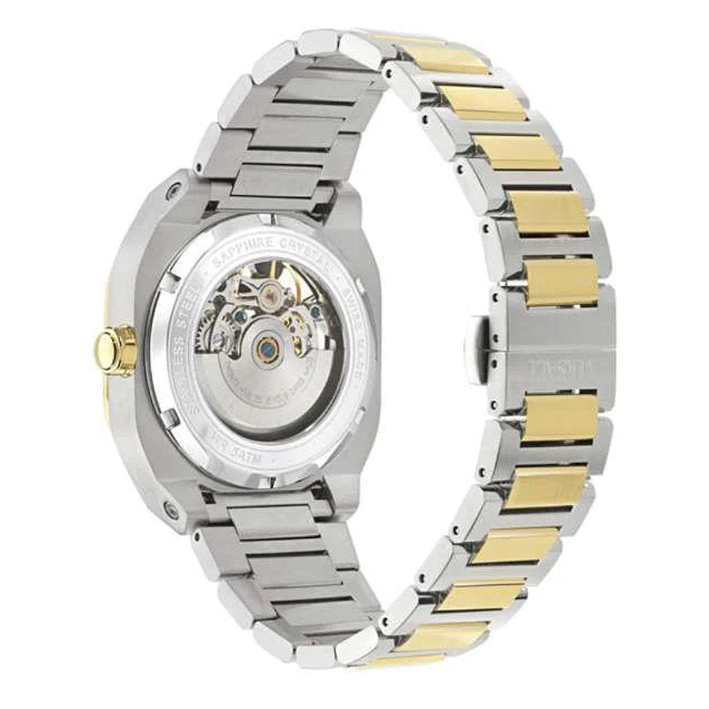 Versace Herrenuhr Automatik V-Contempo Bicolor/Grün VE0I00325