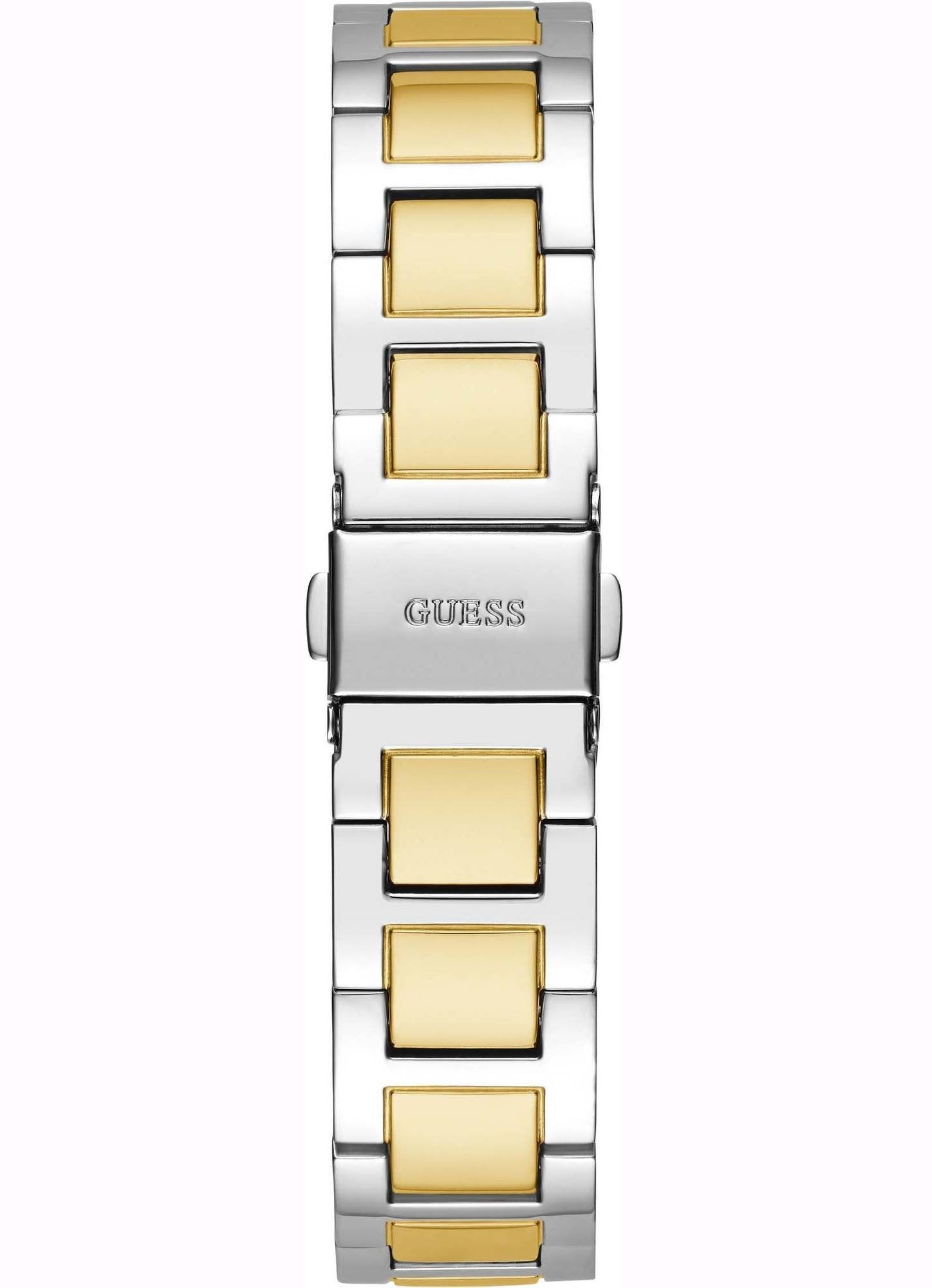 Guess Damen Armbanduhr Dawn silber, gold 34 mm GW0404L2