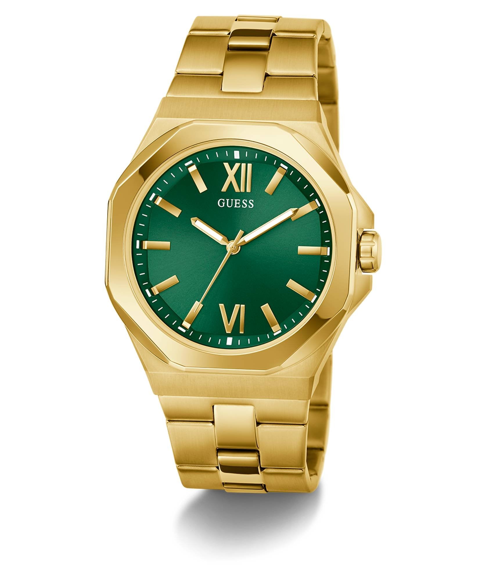 Guess Herren Armbanduhr gold GD EMPEROR GW0849G2