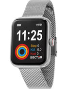 SECTOR Herren Armbanduhr S-03 SMART 43.5*36.5MM DIGITAL MESH SS