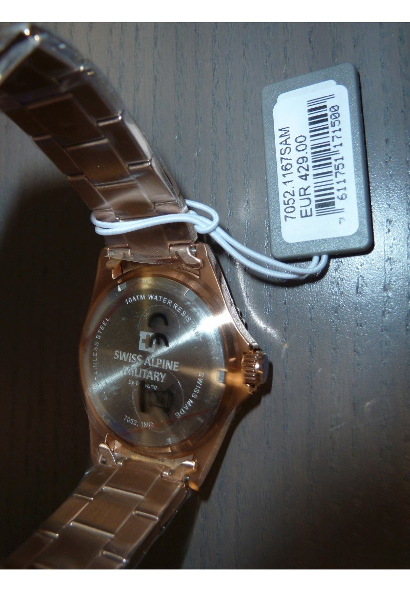 Swiss Alpine Military Herren Armbanduhr 7052.1167