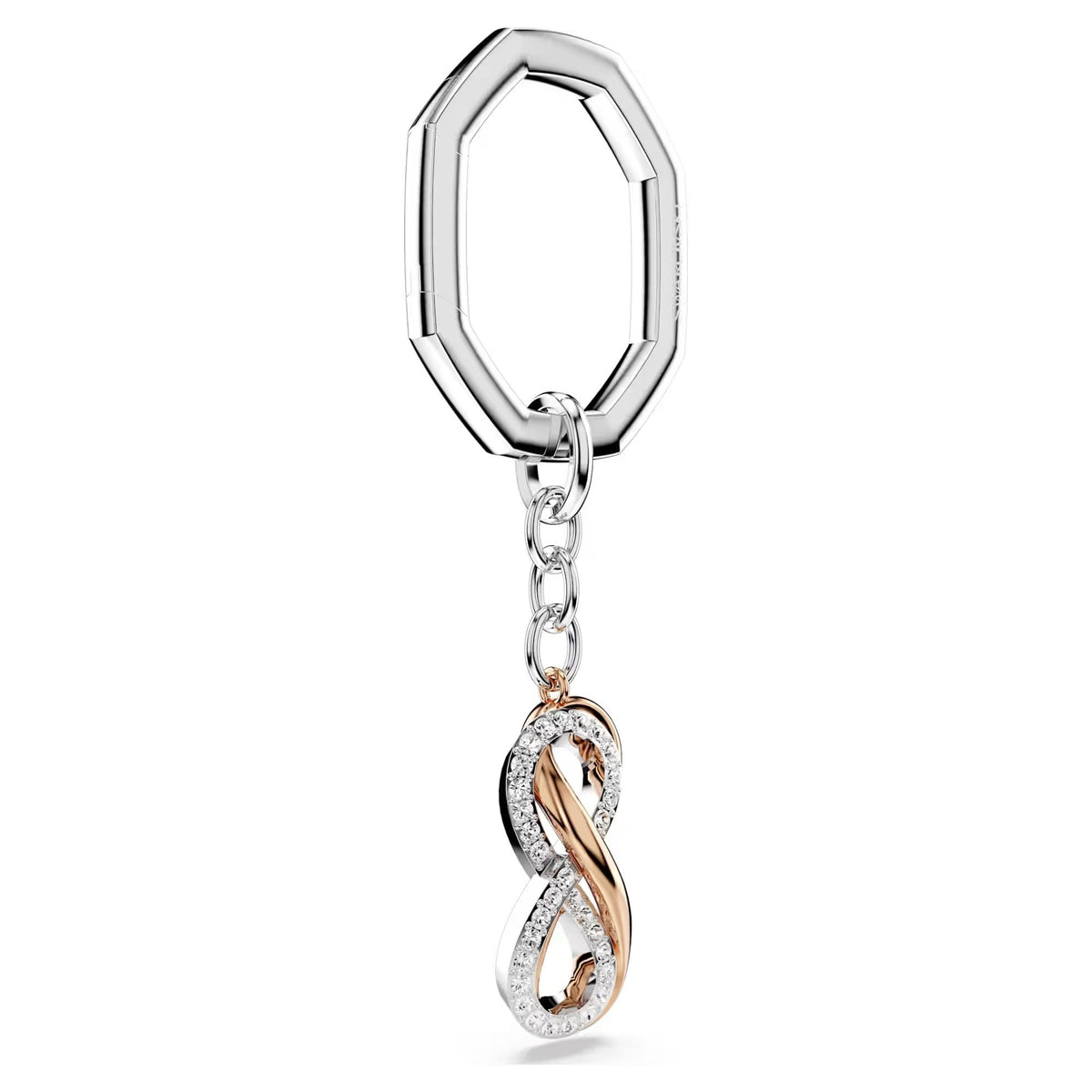 Swarovski Schlüsselanhänger Infinity Weiß/Mixed-Metal Finish 5687996