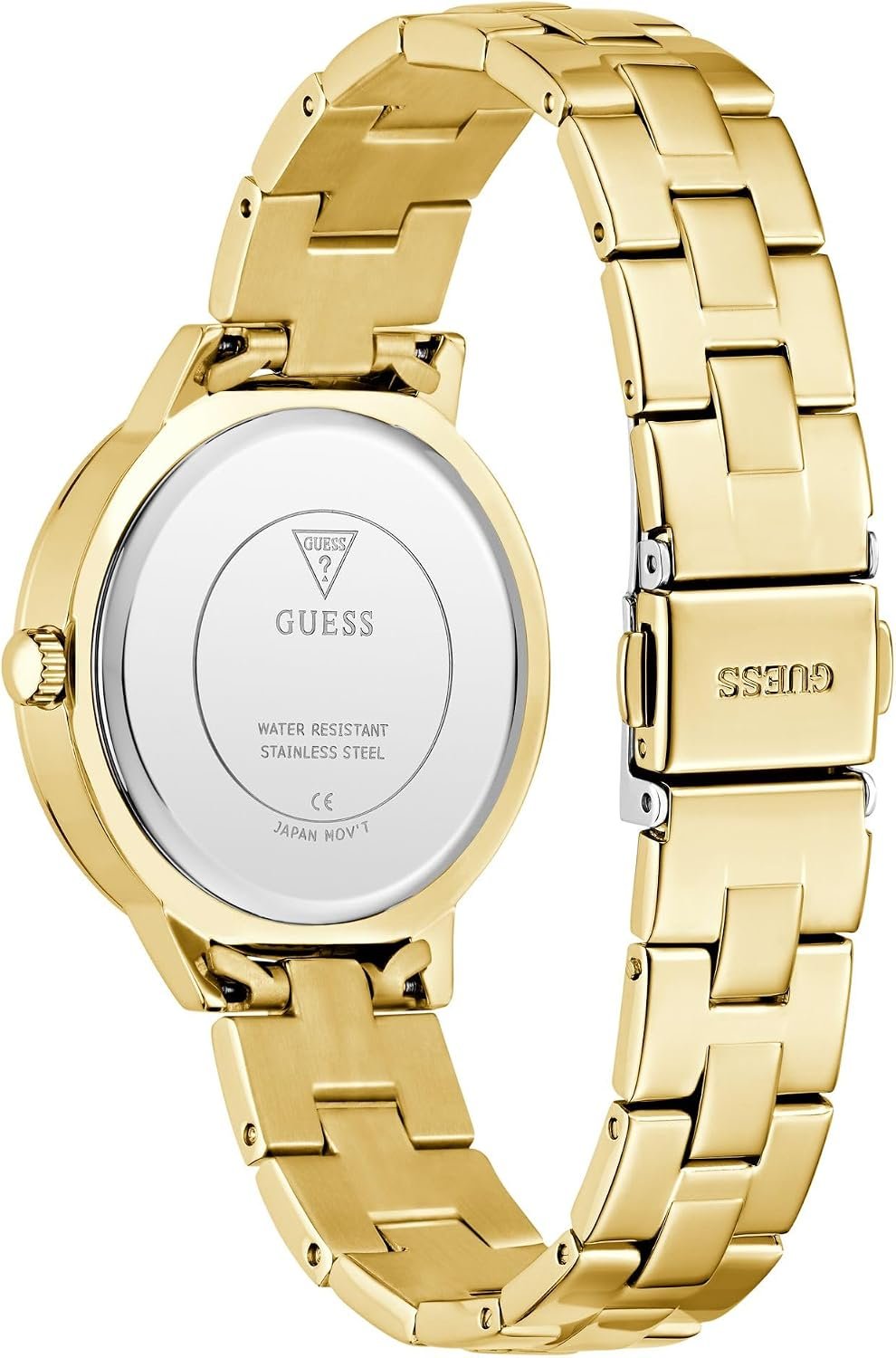 Guess Analoguhr Damen G Lace Goldfarben GW0944L2