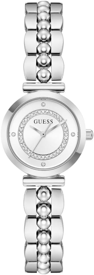 Guess Ladies Silver Tone Analog Watch Leena GW0994L1