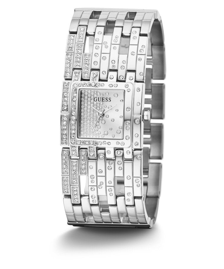 Guess Damen Armbanduhr WATERFALL silber 22 mm GW0441L1