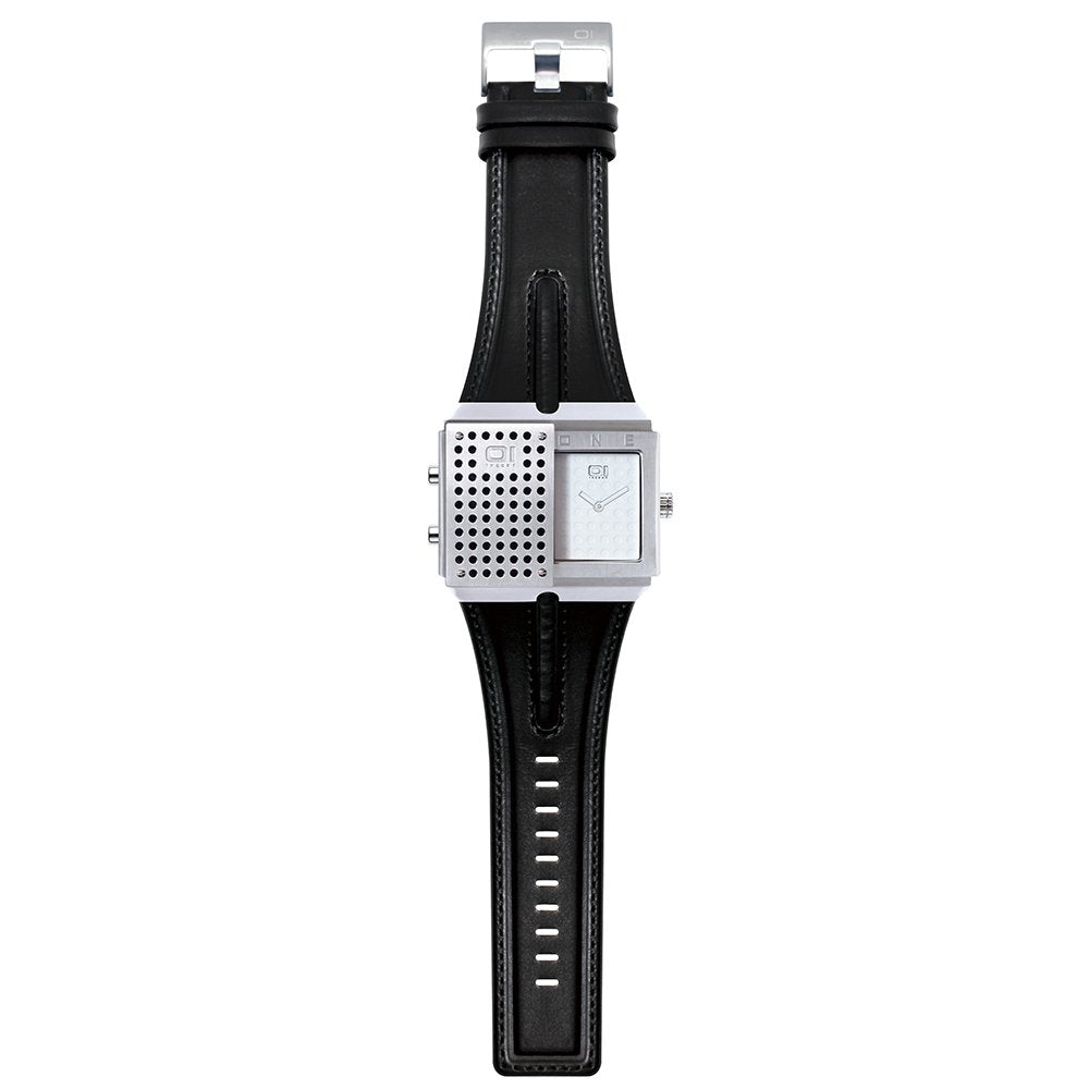 THE ONE Uhr Herren Binär-Armbanduhr Slider Watch SD118R1