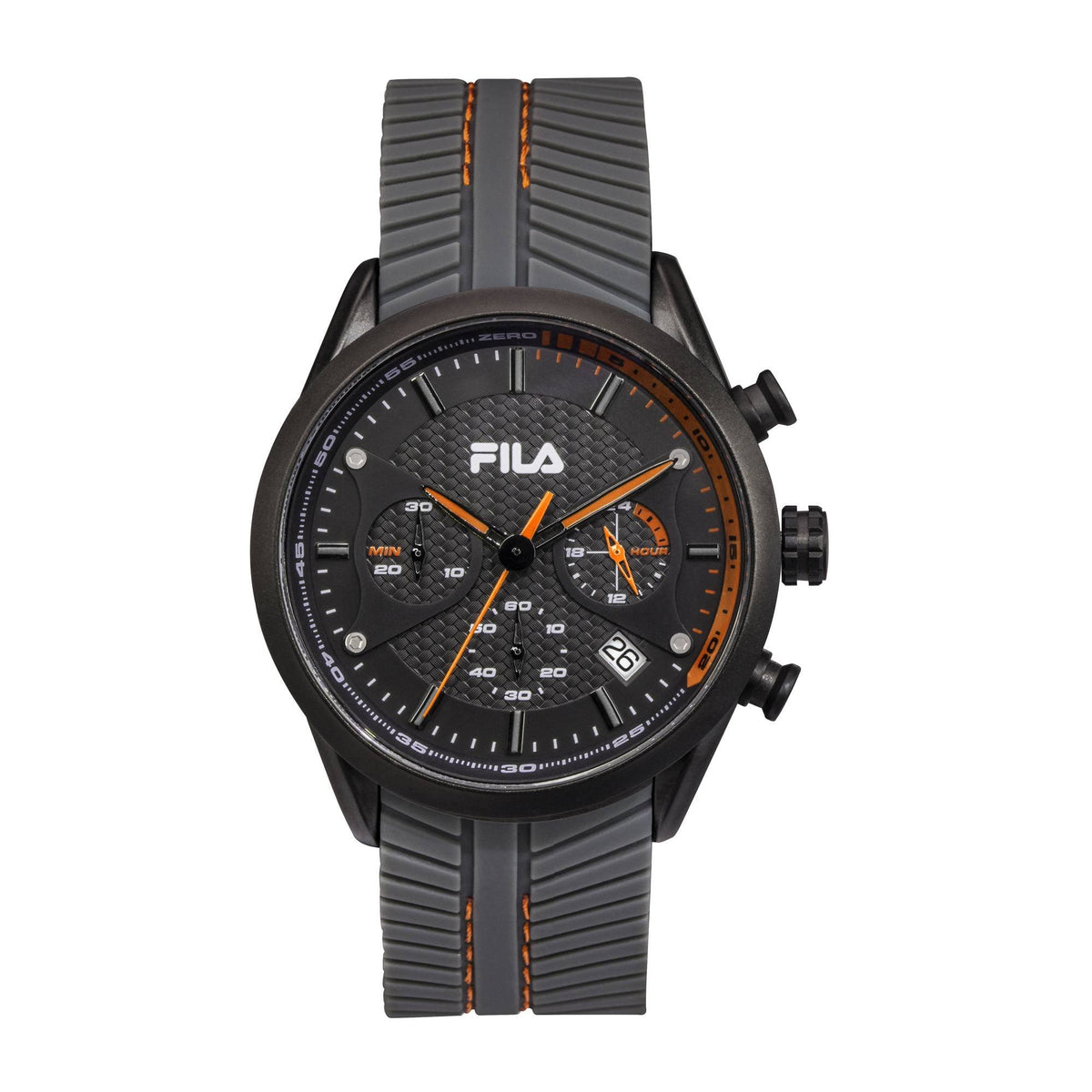 Fila Uhr Herren Armbanduhr Chronograph Silikon Armband FILASTYLE 38-176