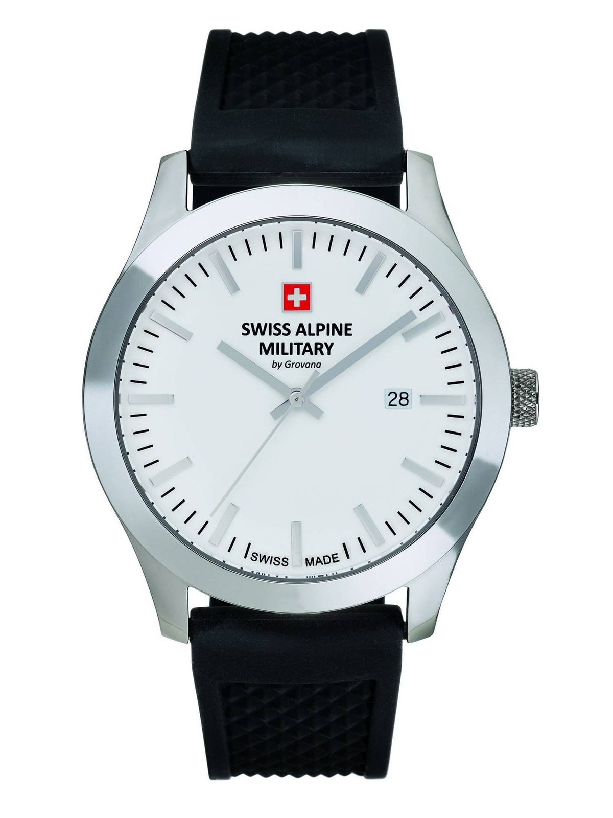 Swiss Alpine Military by Grovana Herren Armbanduhr schwarz 7055.1833