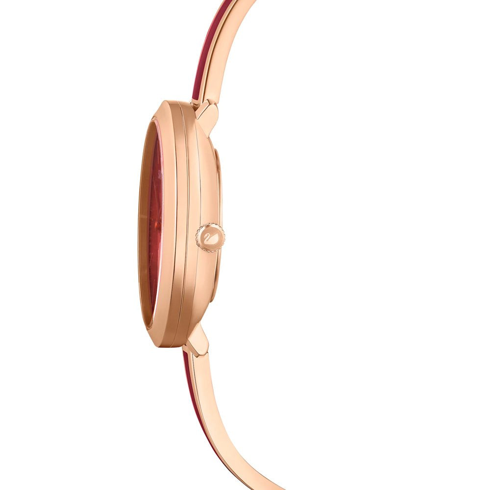 Swarovski Damenuhr Crystalline bangle delight S Rot/Rosegoldfarben 5647455