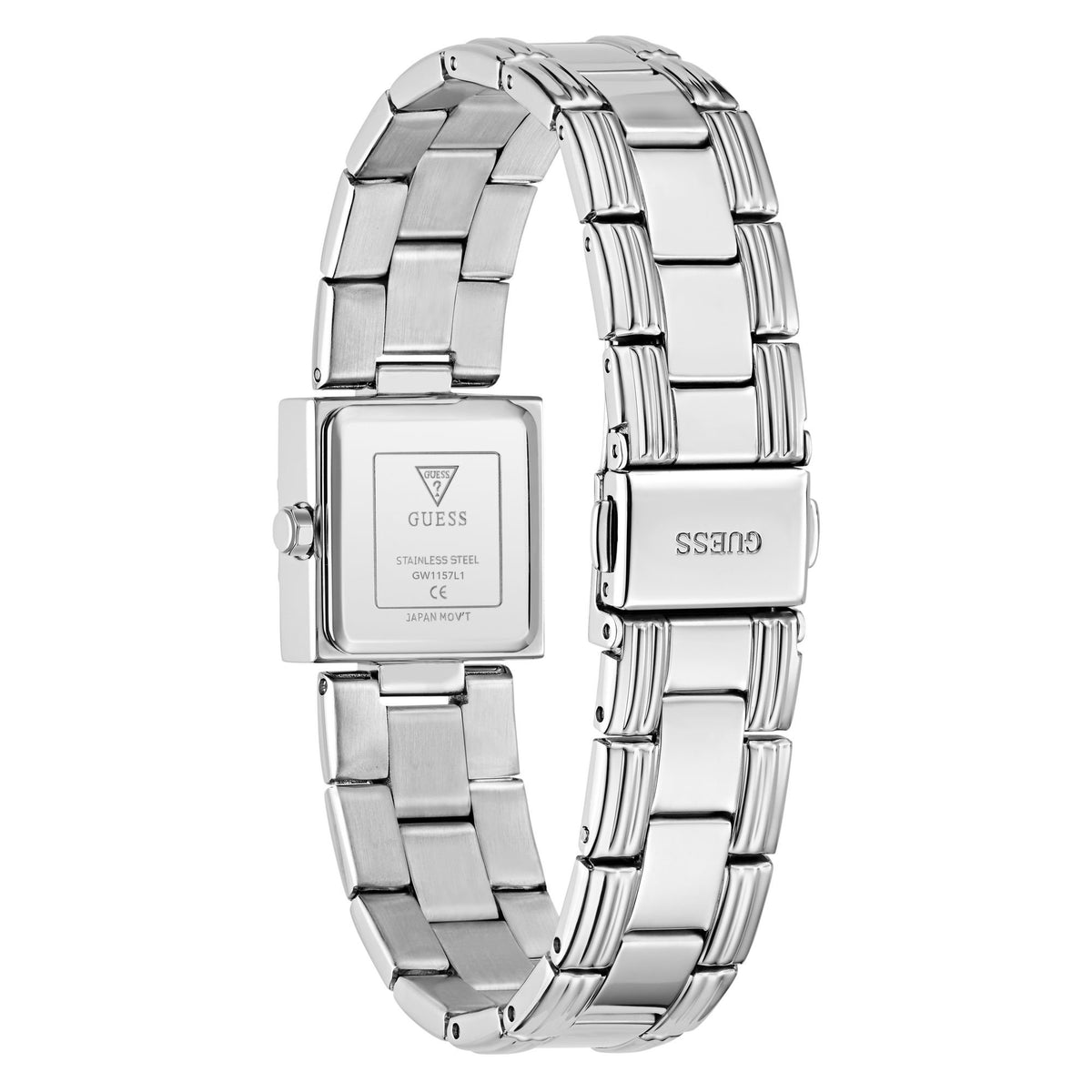 guess Armbanduhr Damen Taylor Silber GW1157L1