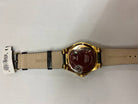Guess Herren Uhr Edelstahl Farbe Gold Amband Leder/silikon GW0204G1