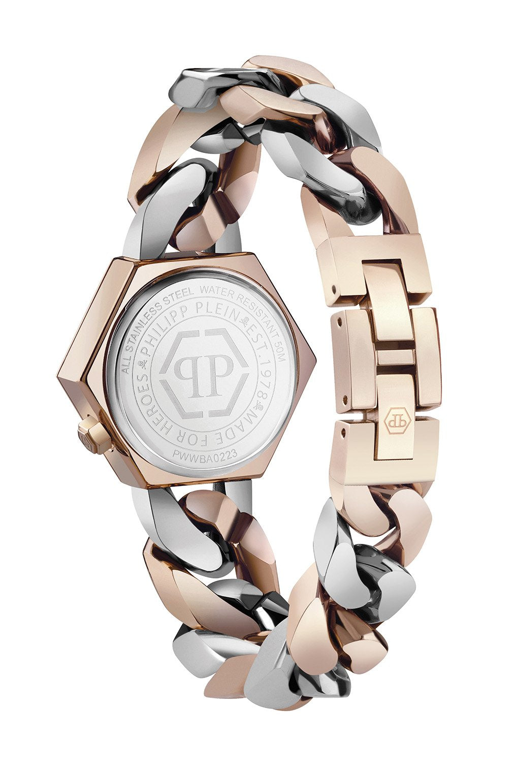 Philipp Plein Damenuhr The Hexagon Groumette