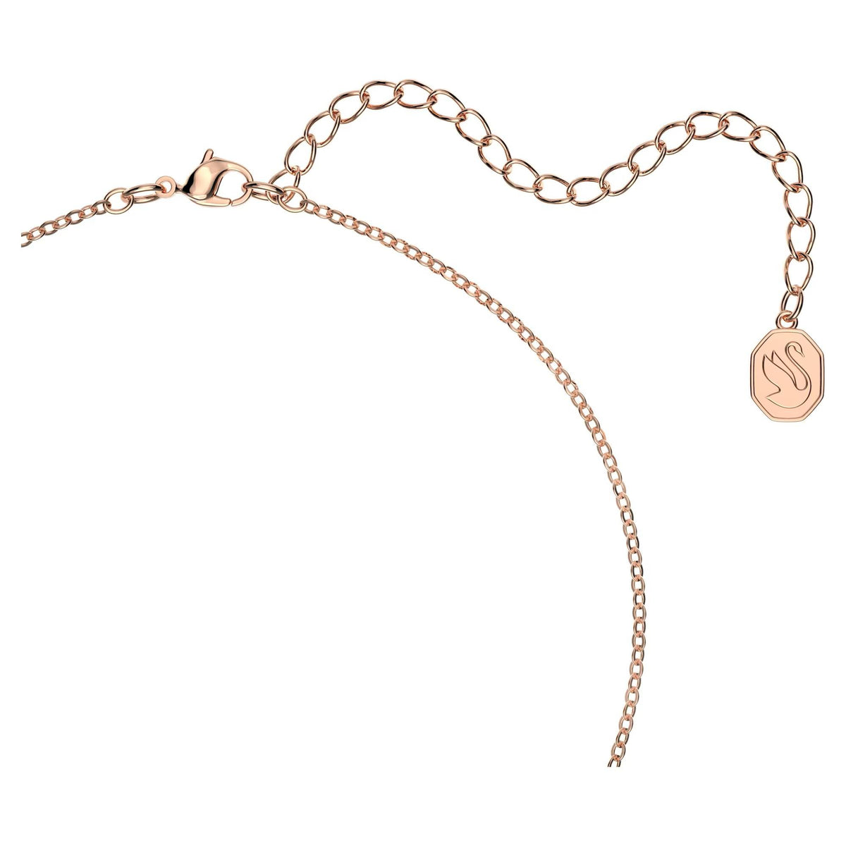 Swarovski Stella Set, Halskette Ohrringe Verschiedene Schliffe, Stern, Weiß, Roségold 5622730