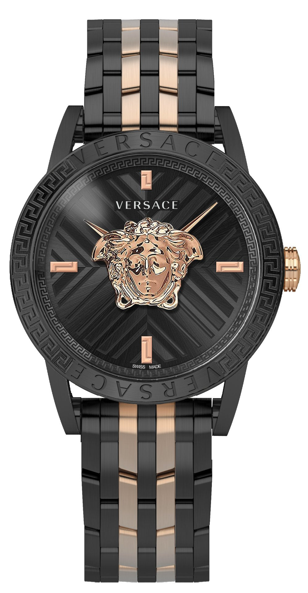 Versace Herren Armbanduhr  43 mm Armband Edelstahl CODE RESTYLING