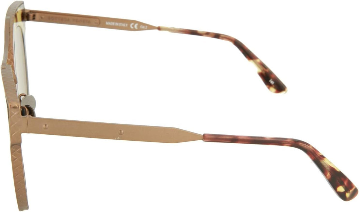 Bottega Veneta Damen BV0012S-001 Sonnenbrille, Bronce, 50/23/145
