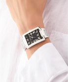 Guess Armbanduhr Herren Clyde Analog Silber GW0896G1