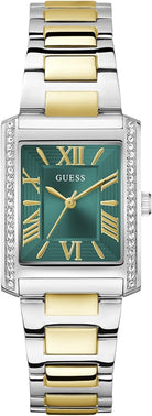 Guess Armbanduhr Damen Bonnie Analog Bicolor Silber Gold GW0874L2