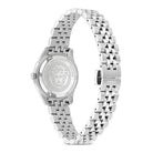 Versace Armbanduhr Damen Greca Time Lady Petite Blau Silber VE9CA0124