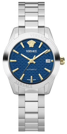 Versace Damen Automatikuhr Greca Classic Blau VESCA0224