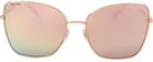 Jimmy Choo ALEXIS/S DDB GOLD COPPER 59/18/145 Damen Sonnenbrillen