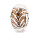 Trollbeads Damenanhänger Goldene Fontäne Bead Braun TGLBE-20284