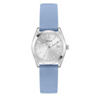 Guess Armbanduhr Damen Alice Silber Blau GW1033L1
