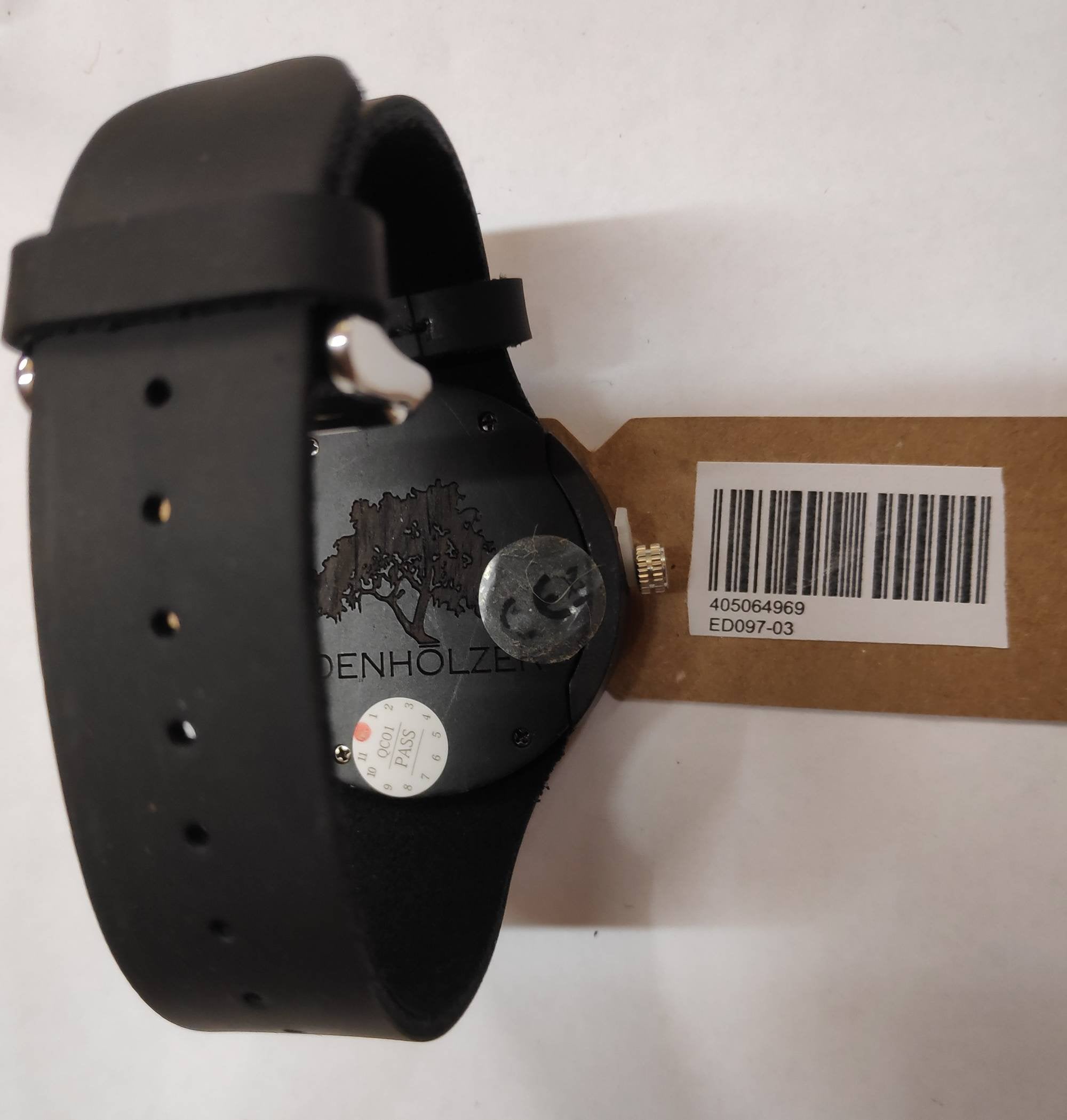 Edenhölzer Holzuhr Damen Armbanduhr Quarz Holzarmband Uhr Hardlex Cebu