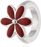 Endless Jewelry Damen Anhänger Bead Flower Emaille Silber 41155-3