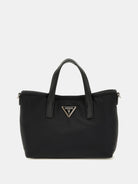 Guess Handtasche Damen Latona Mini Shopper Schwarz HWYY9211750BLA