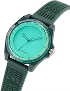 adidas Project Four SOLAR Unisex Armbanduhr, Solar-Dreizeigerwerk Analog, Kunststoff, 41 mm, Kunststoffarmband, Grün, 5 bar, Zifferblattfarbe: Grün, AOST25527