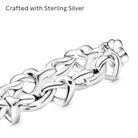 PANDORA Knotenherzen Ring aus Sterling-Silber aus der PANDORA Moments Kollektion, Größe: 56, 198018-56