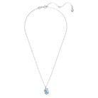 Swarovski Damenschmuck Schwan Anhänger Blau Rhodiniert SWAN 5680422
