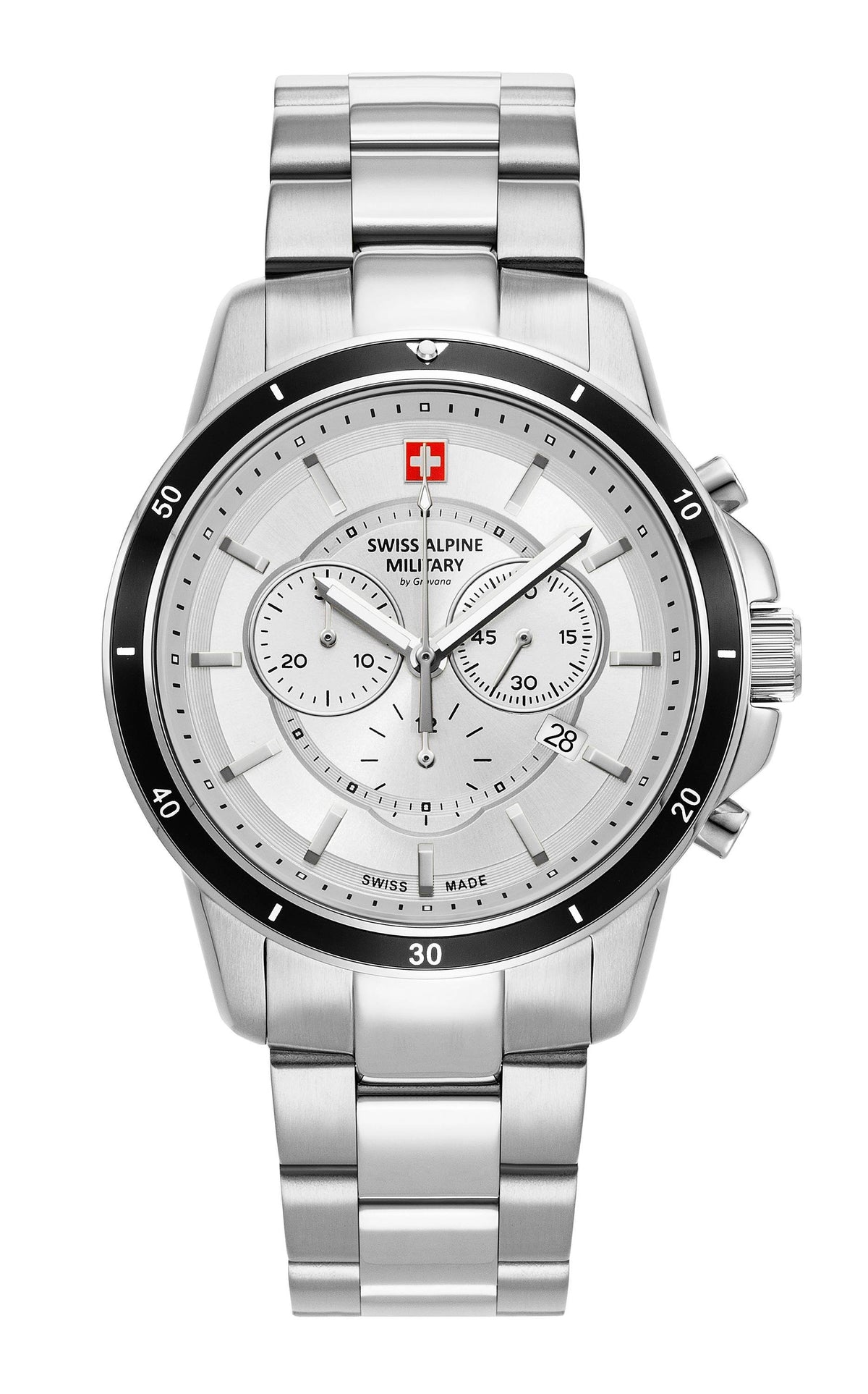 Swiss Alpine Military Herren Armbanduhr Douglas Chronograph 7089.9132
