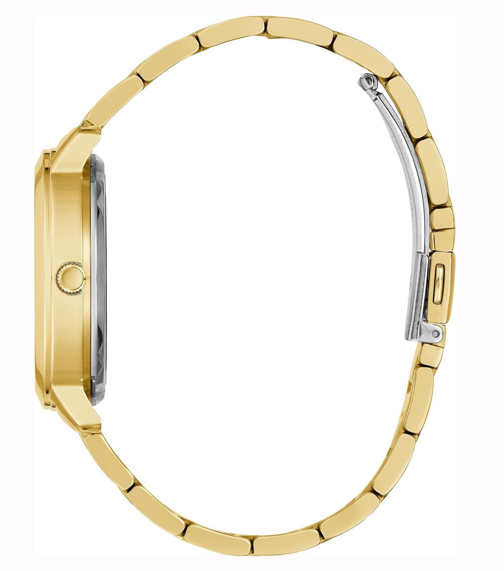 Guess Damen Armbanduhr Quatro clear gold 36 mm GW0300L2