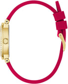 GUESS Analoguhr Damen Ladies Limited Edition Lunar New Year Red Gold Tone Analog Watch Gold Rot GW0937L1
