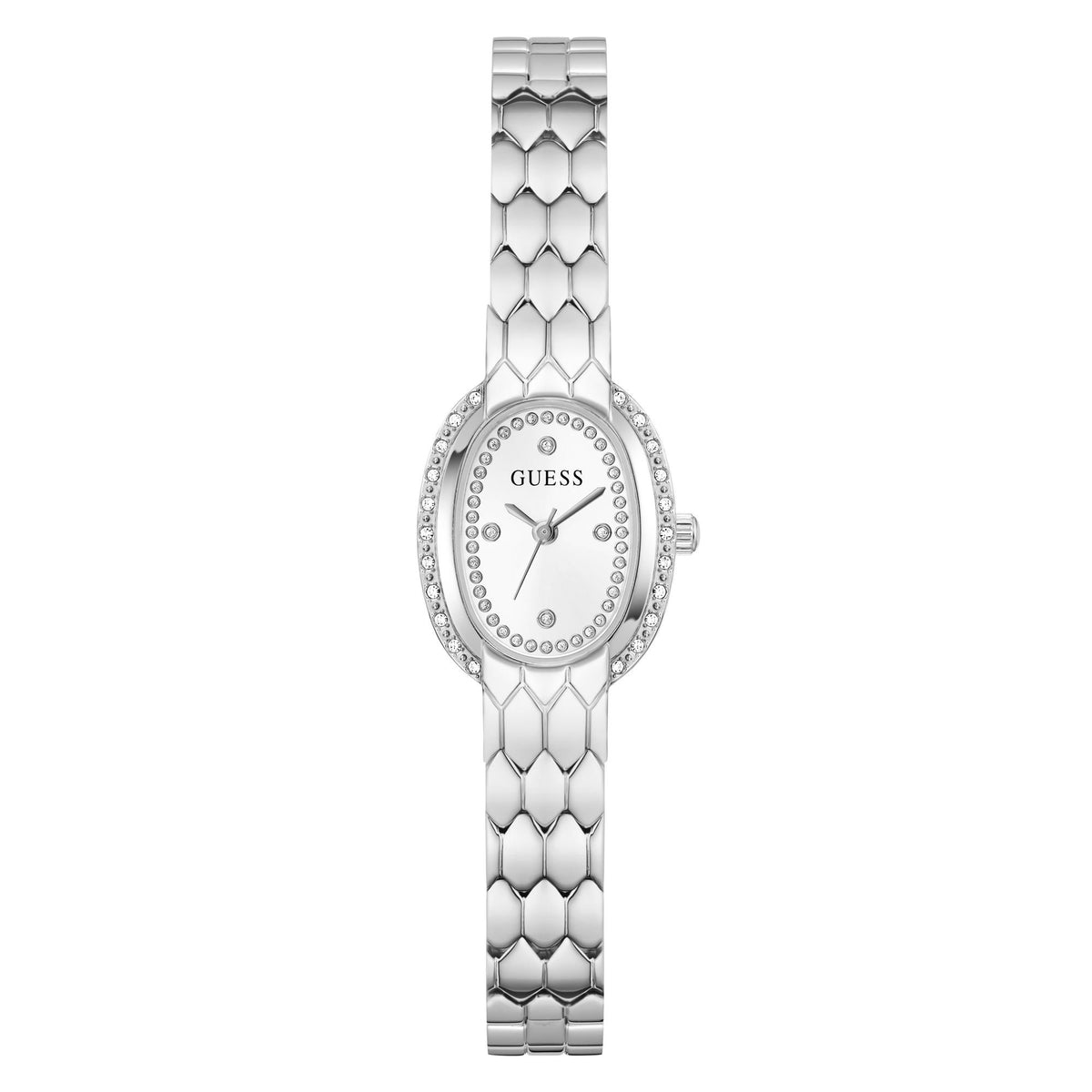 Guess Armbanduhr Damen Viola Silber GW1092L1