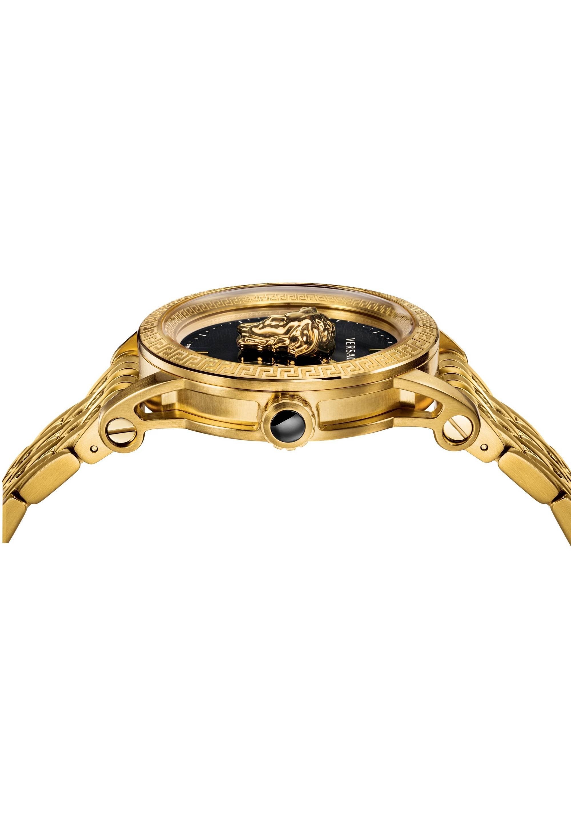 Versace Palazzo Empire Schweizer Herrenuhr Gold Stahl 43mm VERD008 19