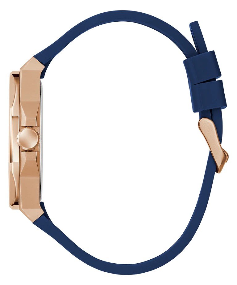 Guess Armbanduhr Herren Emperor GW0850G3 Blau/Roségold