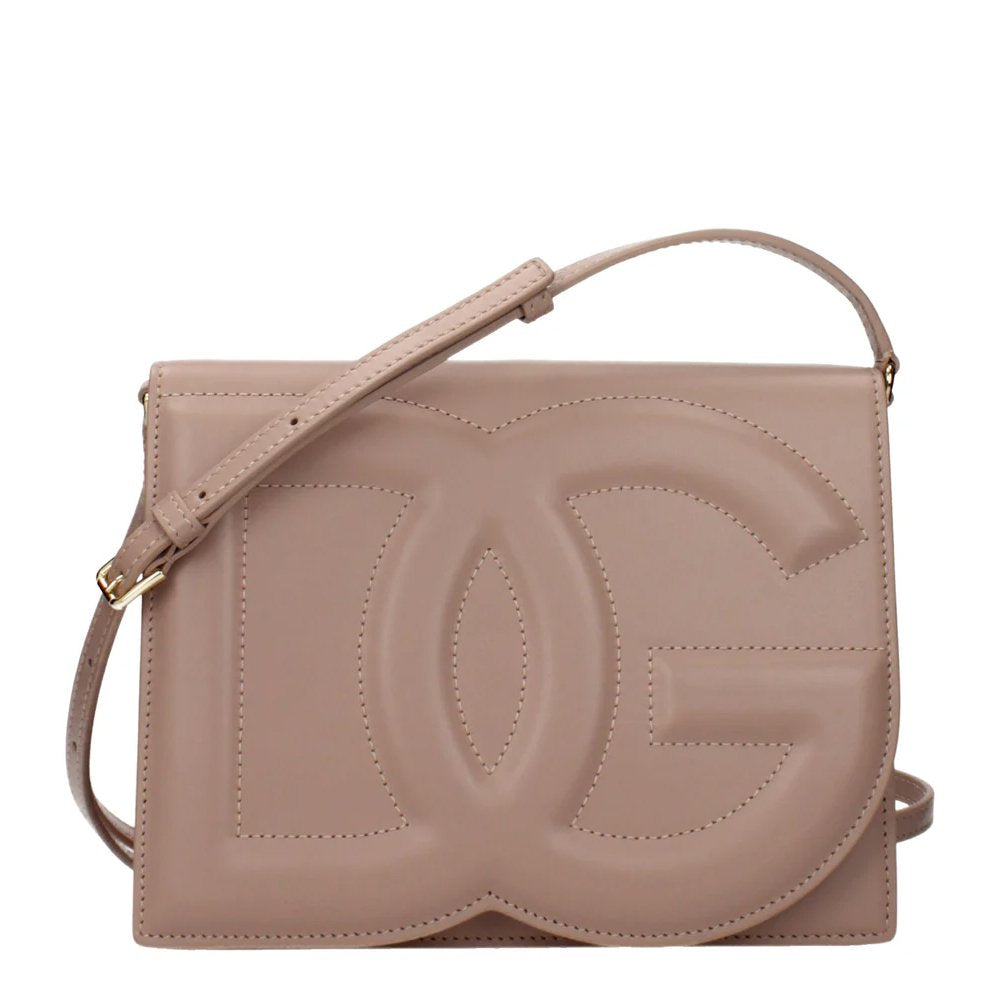 Dolce und Gabbana Umhängetasche Damen D&G Logo Beige BB7287 AW576 80402