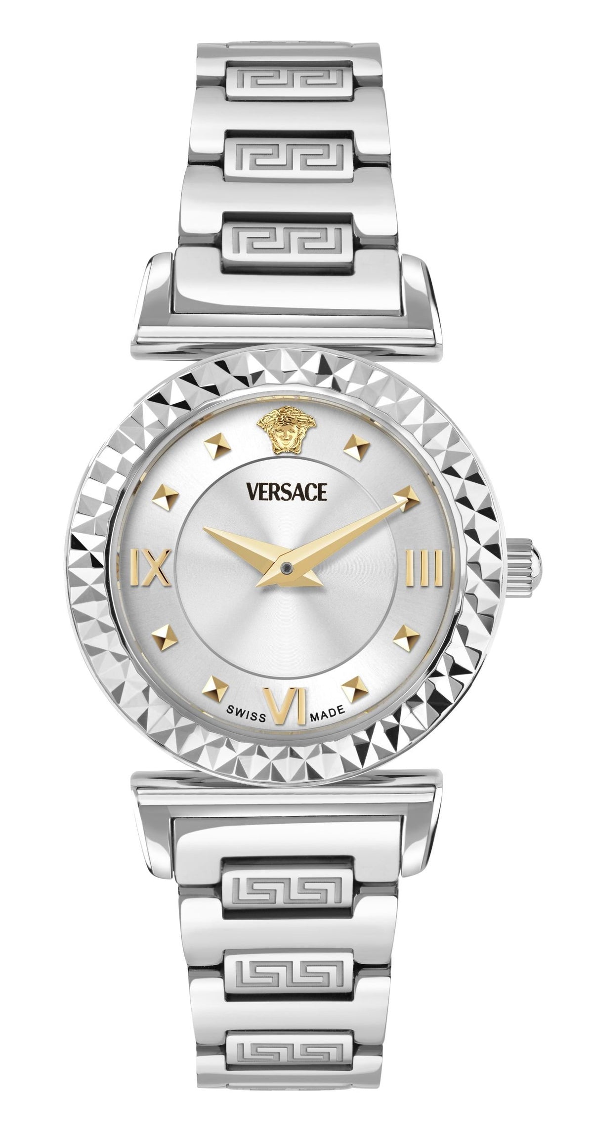 Versace Armbanduhr Damen Mini Vanity Silber VEGFA0325