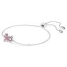 SWAROVSKI Armband Damen Lifelong Bow Schleife Pink Rhodiniert 5723553