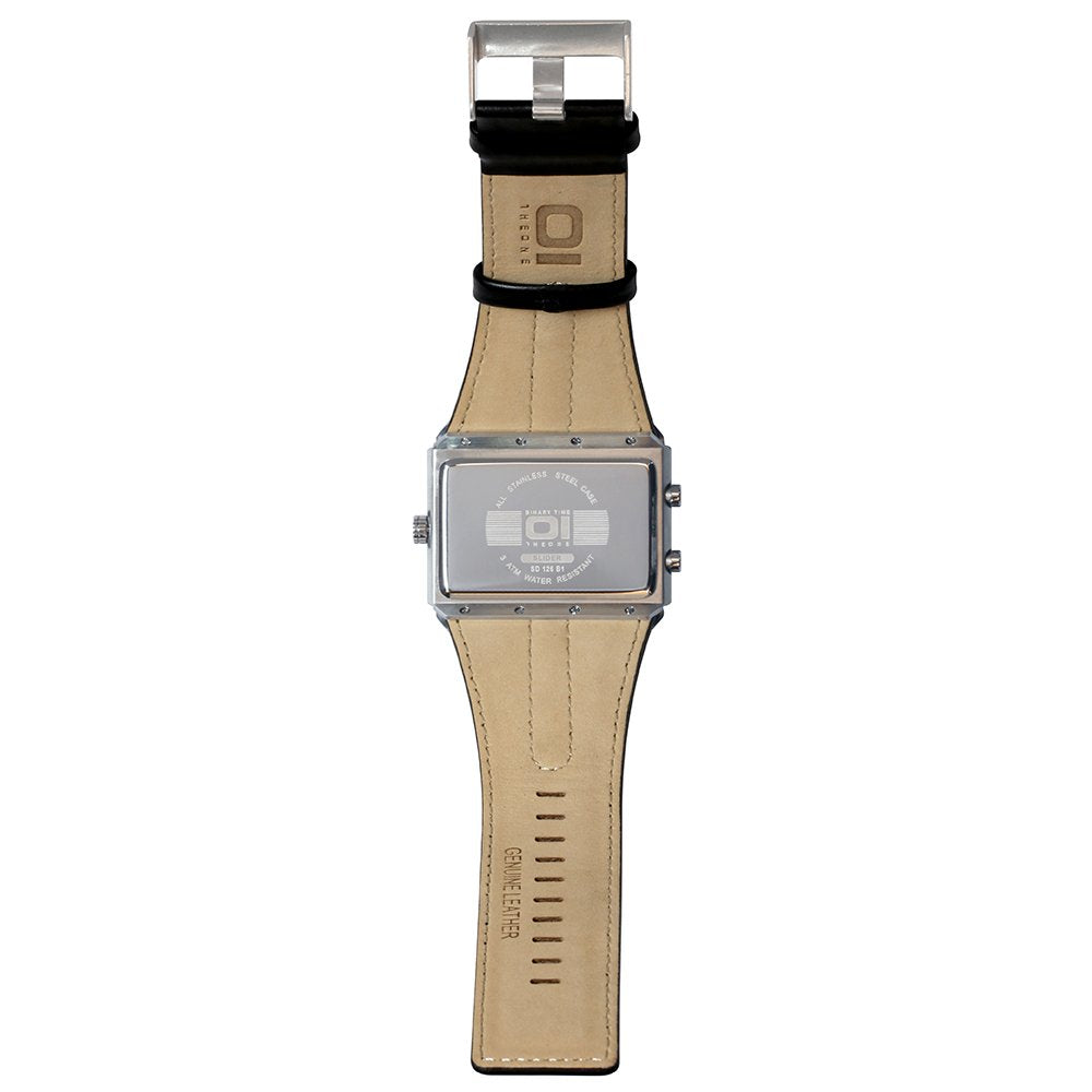 THE ONE Uhr Herren Binär-Armbanduhr Slider Watch SD126B1