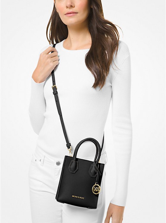 Michael Kors Umhängetasche Damen Mercer Schwarz 35S1GM9T0L