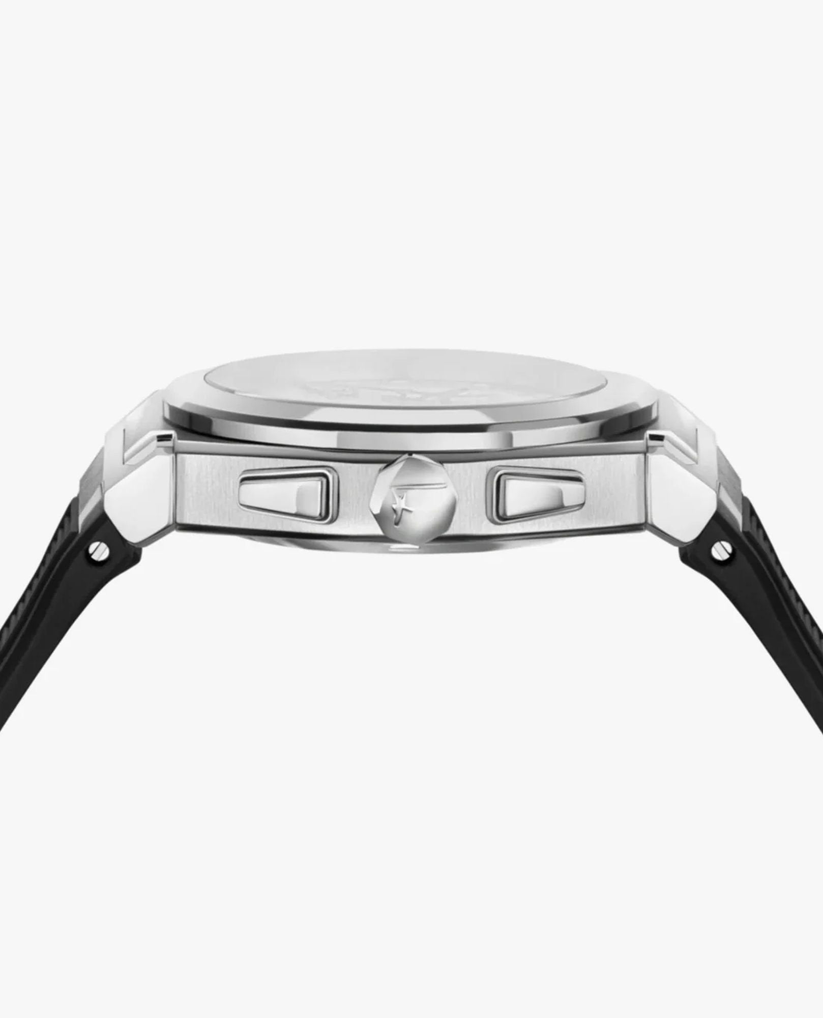 Salvatore Ferragamo Uhr Damen Vega Chrono Silber Schwarz SF5D00125