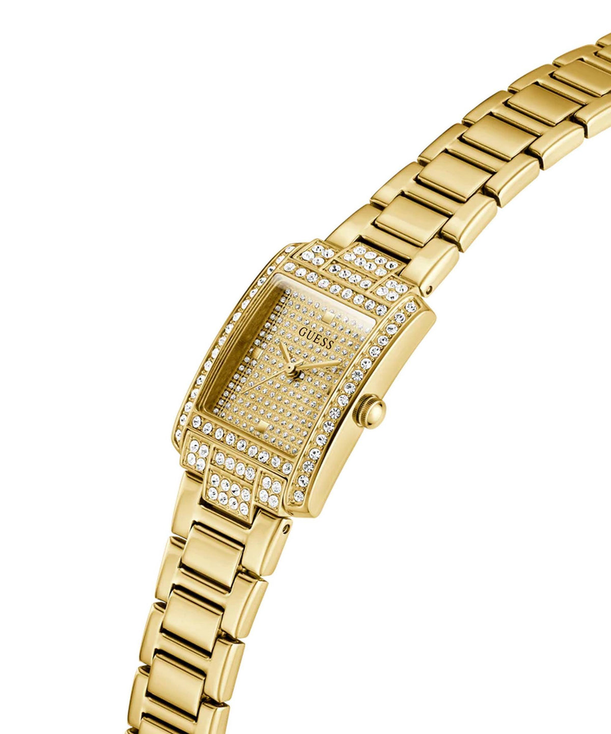 Guess Armbanduhr Damen Ladies Gold Tone Analog Watch Gold GW0995L2