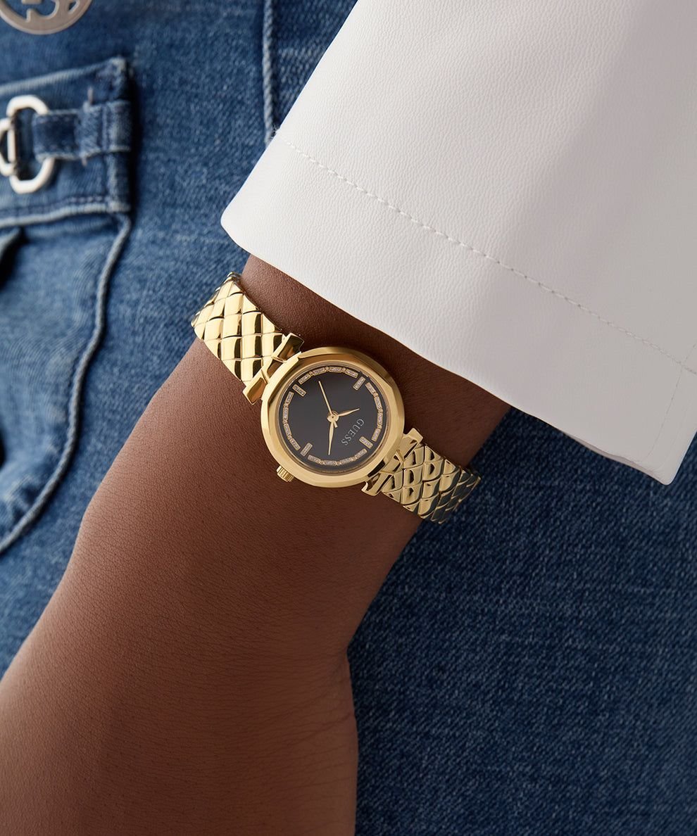 Guess Damen Armbanduhr gold GB MINI RUMOUR GW0839L2