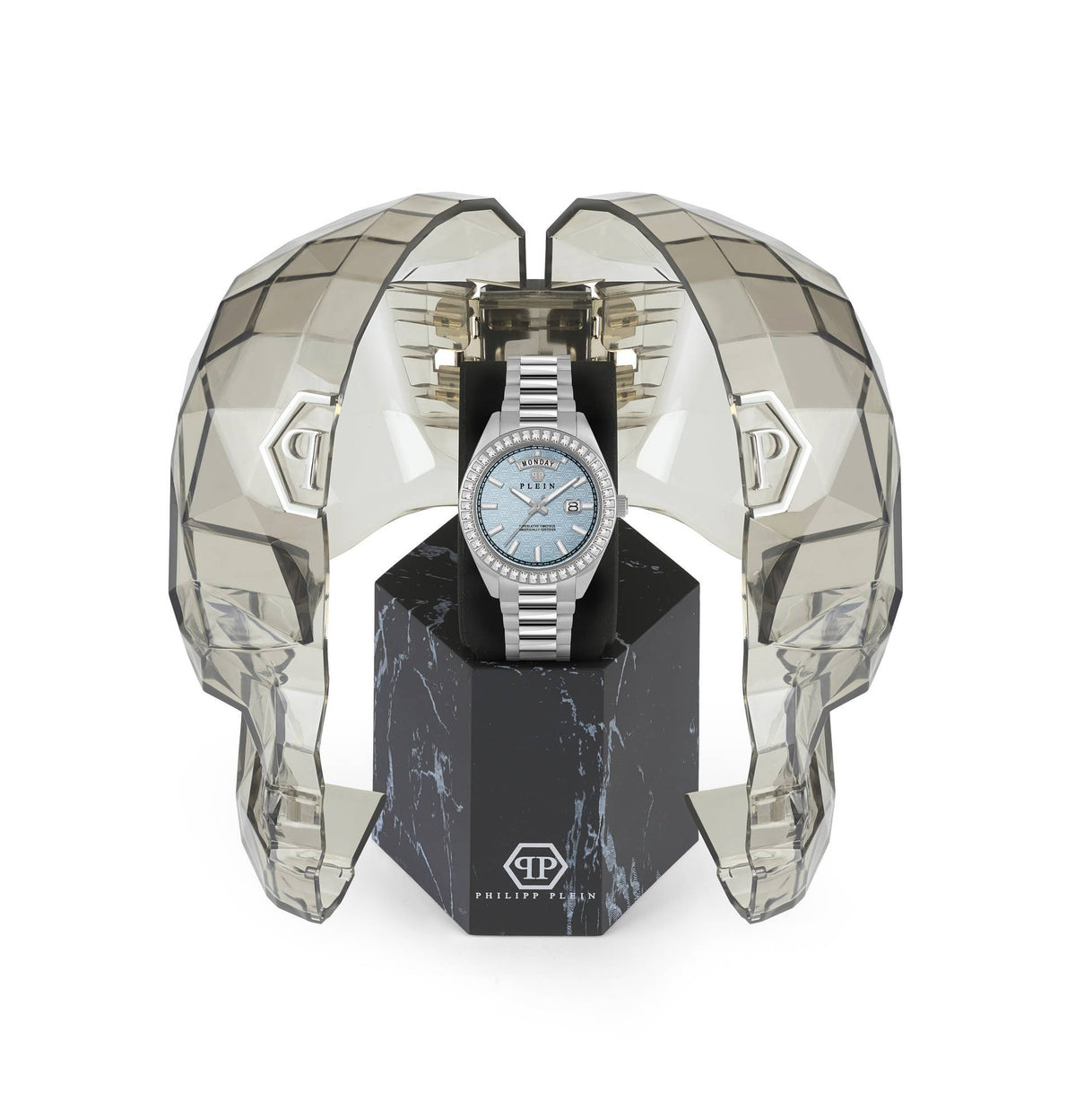 Philipp Plein Herrenuhr Date Superlative Crystal