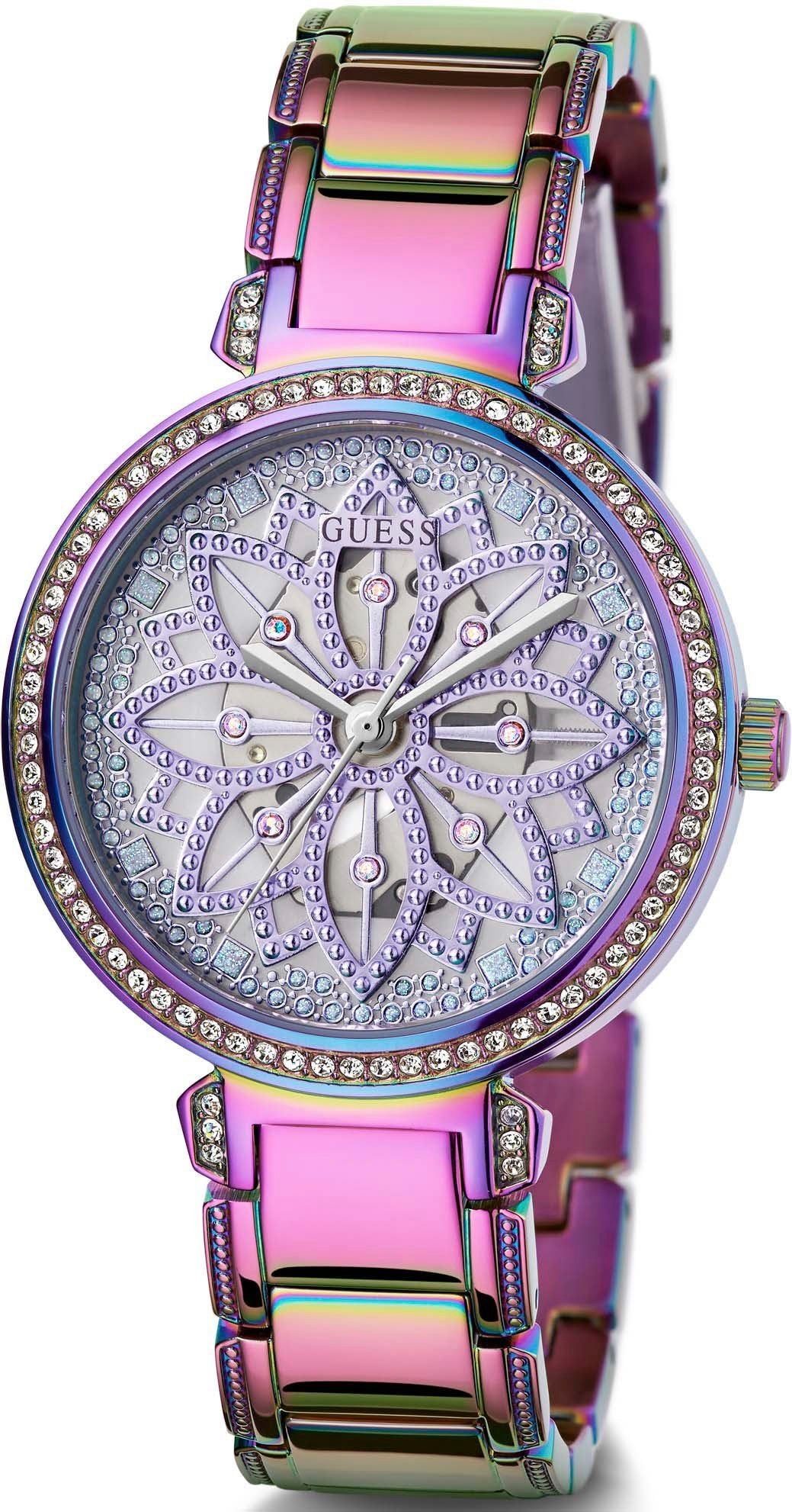 Guess Damen Armbanduhr Lily, mehrfarbig 36 mm GW0528L4