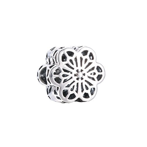 Pandora Damen-Charm Blütenornament 925 Silber-791836
